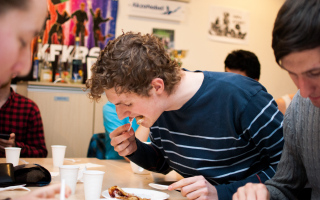 Våffelätartävlingen 2016